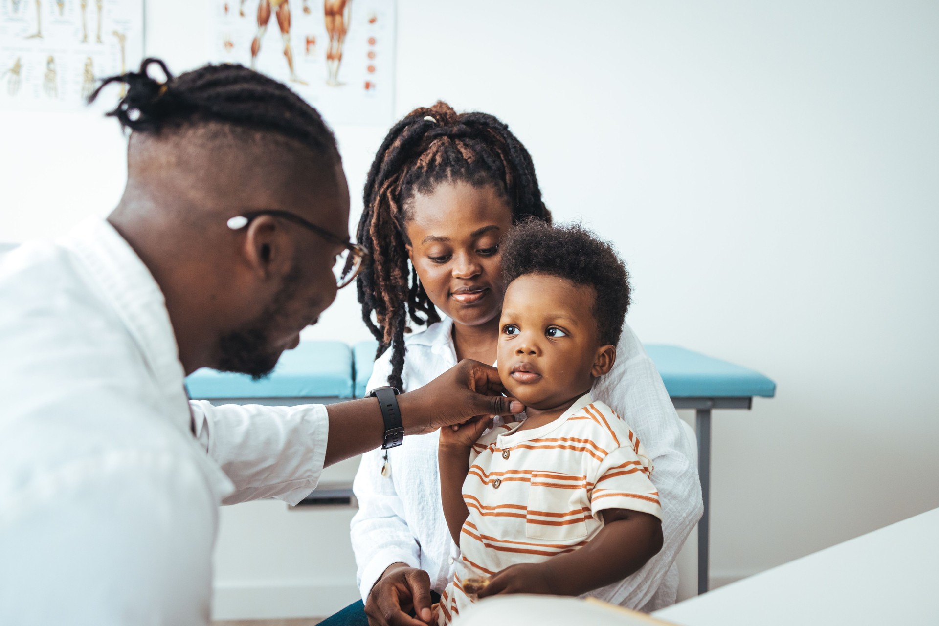 African male pediatrician